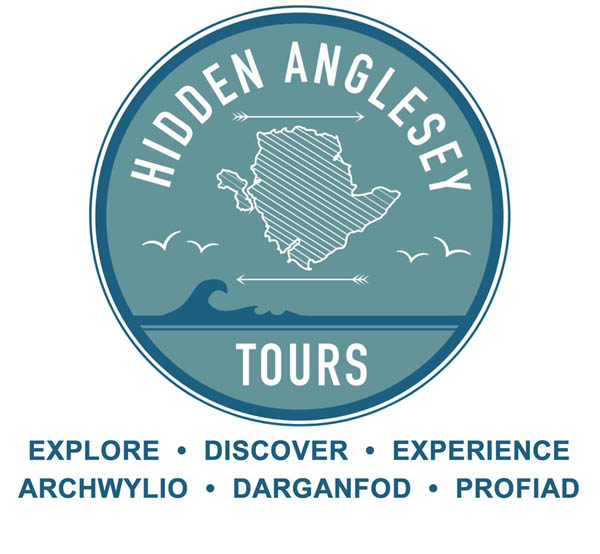 Hidden Anglesey, North Wales, mini bus tours and days out logo